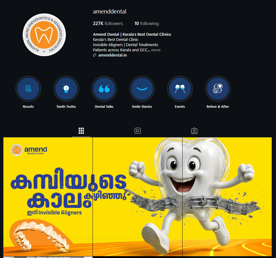 most followed dental clinic in india